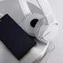 Sony MDR-ZX110APW Auriculares de Diadema con Micrófono, Blanco